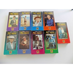 Agatha‎ Christies Miss Marple VHS Video Tape Lot